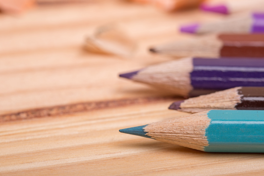 colorful pencils